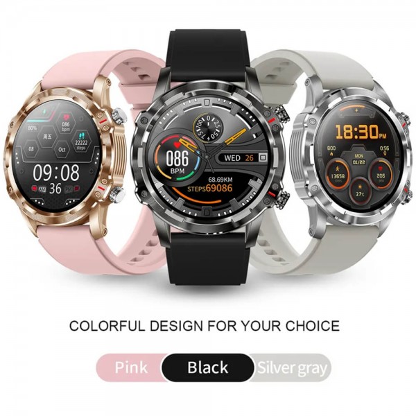 Smartwatch Microwear CF89 - Black