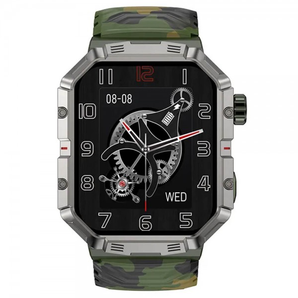 Smartwatch Microwear GW55 - Green Camo