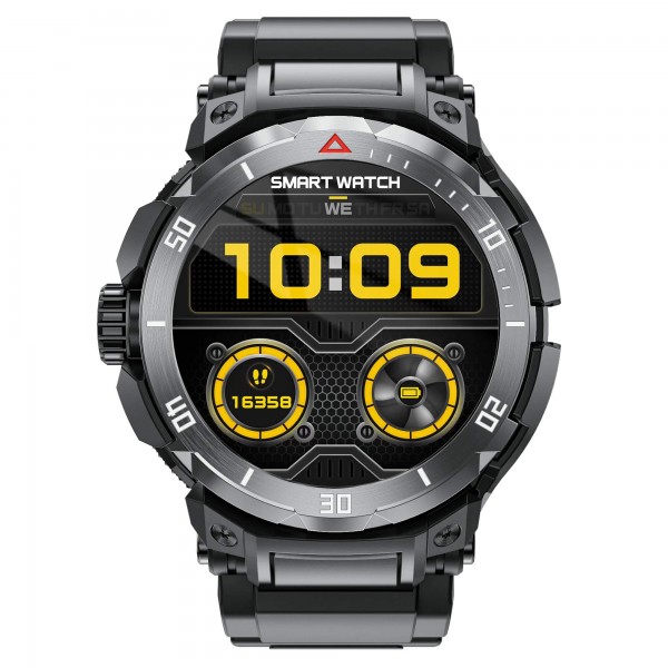 Smartwatch Microwear GT2 Pro - Black Silicone