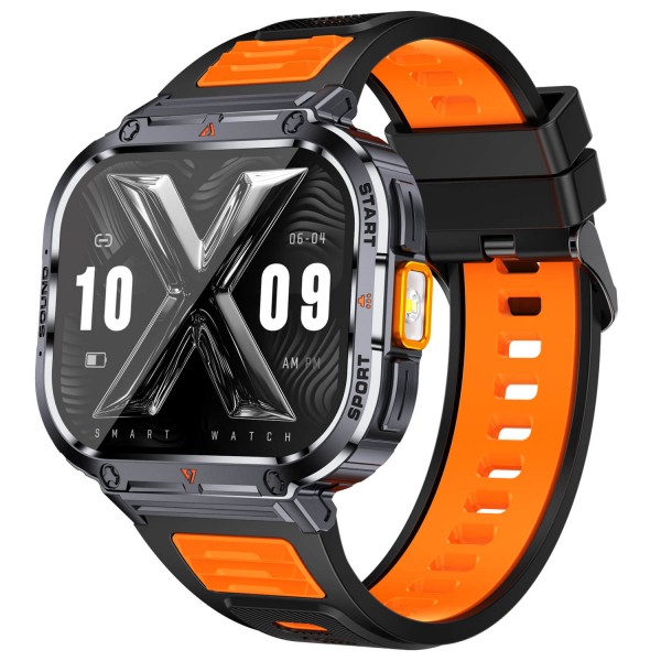 Smartwatch Microwear NX23 - Orange Black