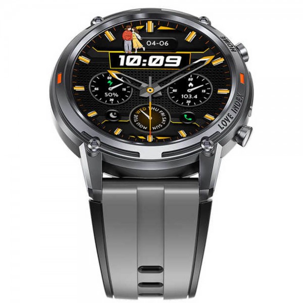 Smartwatch Microwear S350 - Grey Silicone